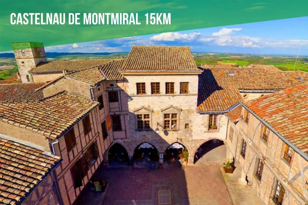 Hébergement de vacances Le Loft Nature Bien-Etre du Tarn entre Toulouse et Albi Peyrole